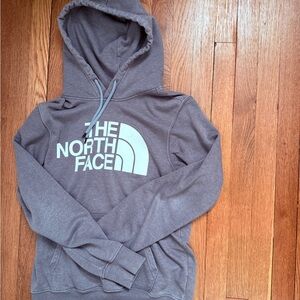 The North Face Gray Sweatshirt Hoodie